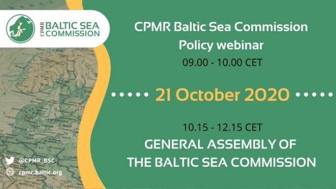 2020 General Assembly of the CPMR Baltic Sea Commission held online