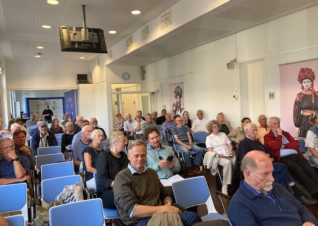 Participants at the seminar on civil society involvement in the EUSBSR at Europe House in Copenhagen.