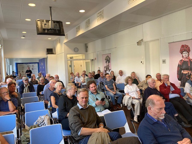 Participants at the seminar on civil society involvement in the EUSBSR at Europe House in Copenhagen.