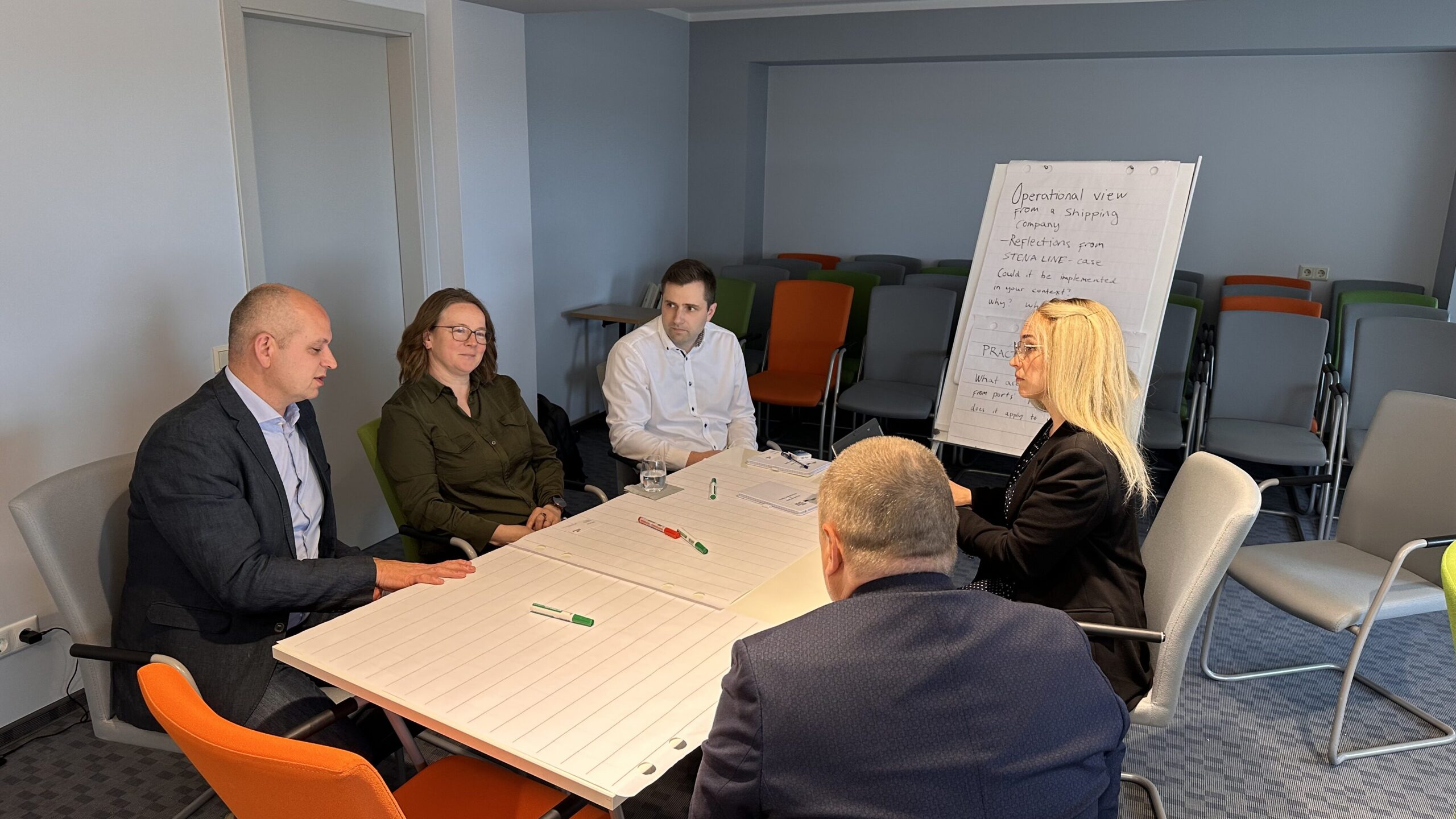 World café of the workshop in action.