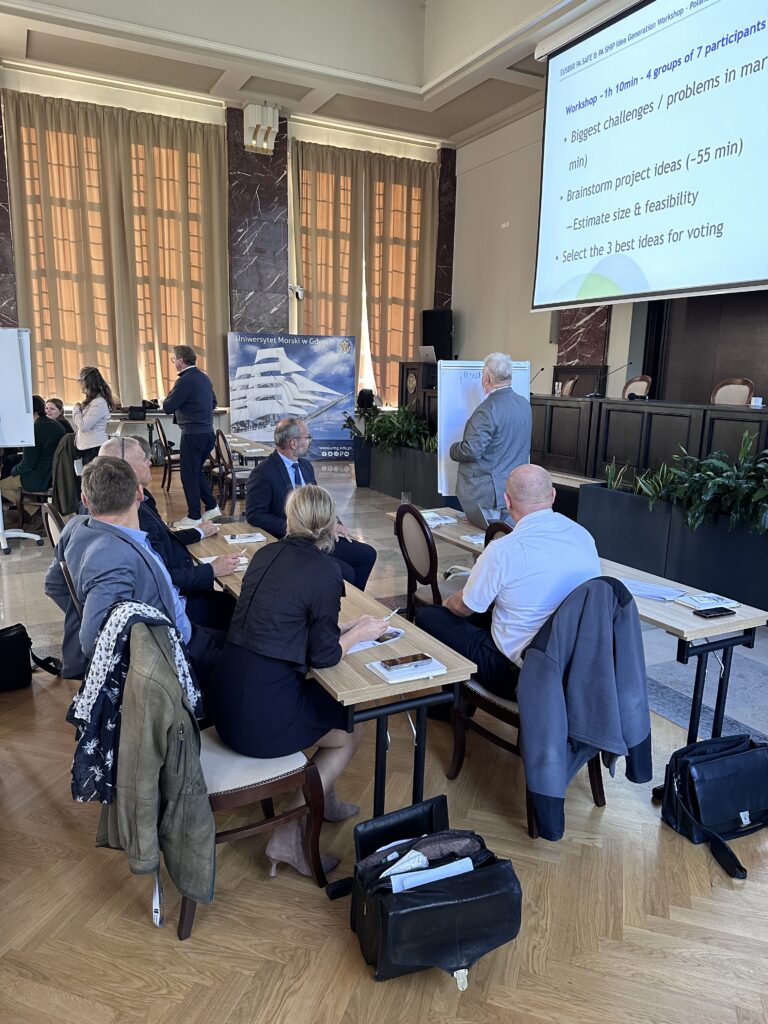 PA Safe Coordinator Seppo Mäkinen facilitating discussion